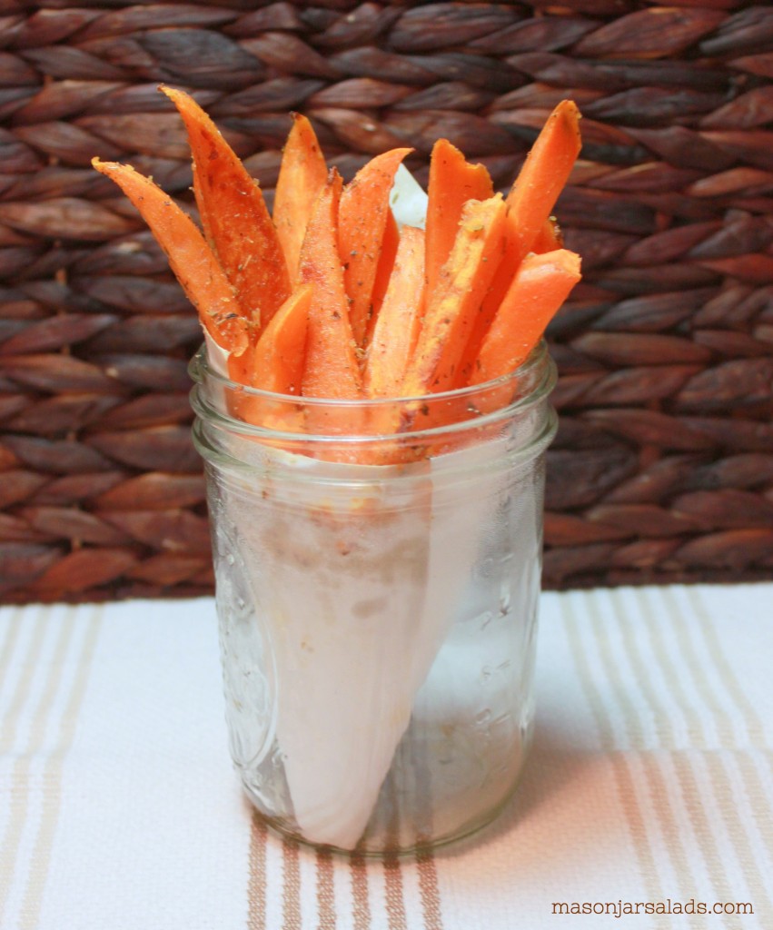 baked sweet potato fries