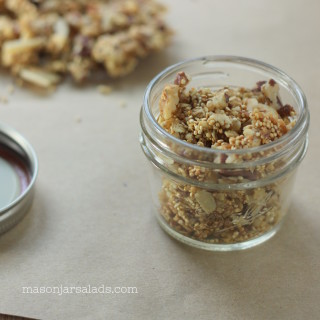 Nutty Quinoa Granola