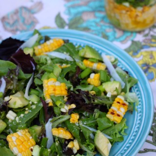 Grilled Corn and Avocado Salad
