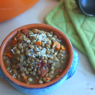 Easy Vegetarian Lentil Soup