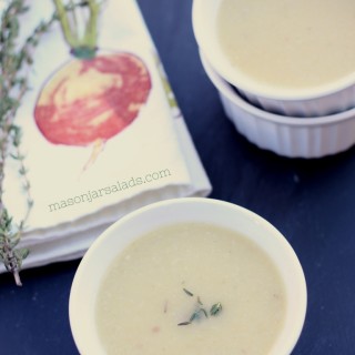 Potato Leek & Cauliflower Soup