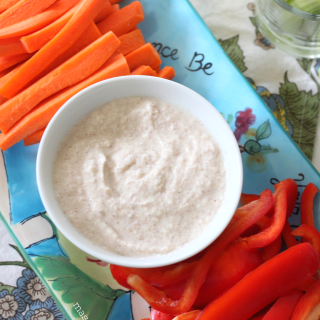 Yogurt Applesauce Dip for Veggies